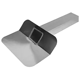 Direct Verzonden Anjo kiezelbak alum. 60 x 100 x 200 mm 45° gesloten